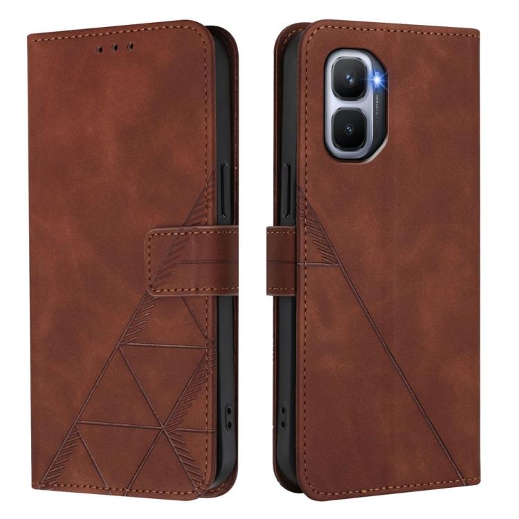 Crossbody 3D Embossed Flip Leather Phone Case, For Infinix GT 50 Pro 5G, For Infinix Note Edge 5G Global, For Infinix Smart 20 4G / X6840, For Infinix Note 60 5G / Note 60 Pro 5G, For Infinix Hot 60i 5G / Tecno Spark Go 5G, For Infinix Smart 10 Plus   ...