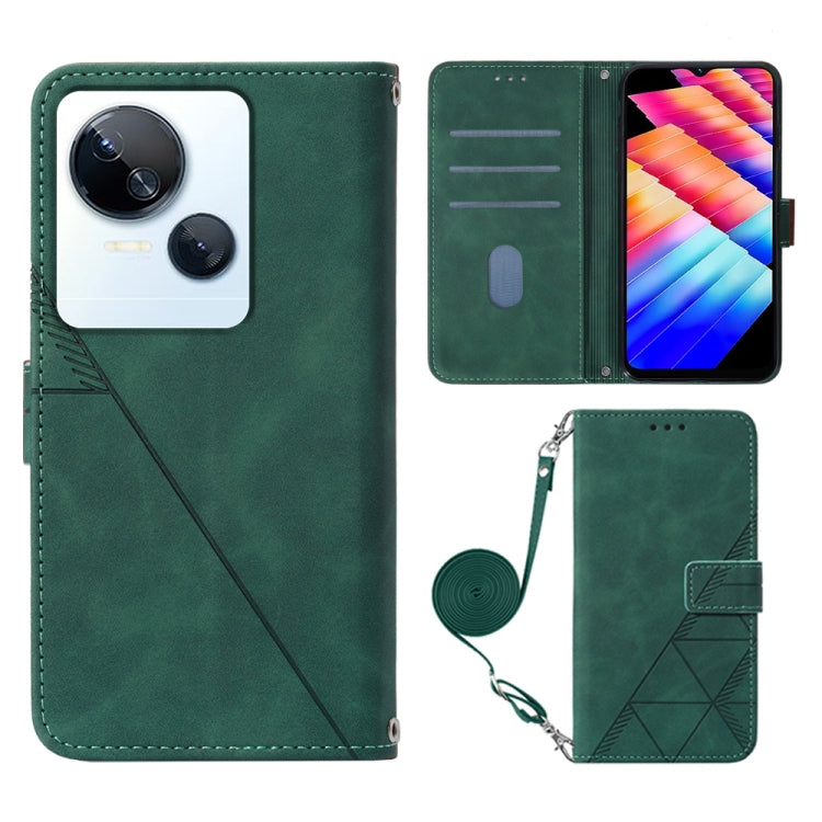 Crossbody 3D Embossed Flip Leather Phone Case, For Tecno Pova 6 Neo, For Tecno Pova 6 4G, For Tecno Camon 30 Pro 5G, For Tecno Camon 30 4G / 5G, For Tecno Pova 5 4G / LH7N, For Tecno Spark 10 5G / K18, For Tecno Spark 10C / K15Q                        ...
