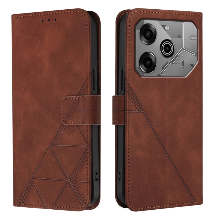 Crossbody 3D Embossed Flip Leather Phone Case, For Tecno Pova 6 Neo, For Tecno Pova 6 4G, For Tecno Camon 30 Pro 5G, For Tecno Camon 30 4G / 5G, For Tecno Pova 5 4G / LH7N, For Tecno Spark 10 5G / K18, For Tecno Spark 10C / K15Q                        ...