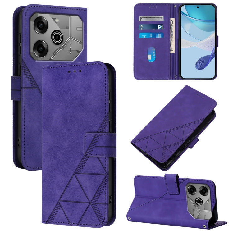 Crossbody 3D Embossed Flip Leather Phone Case, For Tecno Pova 6 Neo, For Tecno Pova 6 4G, For Tecno Camon 30 Pro 5G, For Tecno Camon 30 4G / 5G, For Tecno Pova 5 4G / LH7N, For Tecno Spark 10 5G / K18, For Tecno Spark 10C / K15Q                        ...
