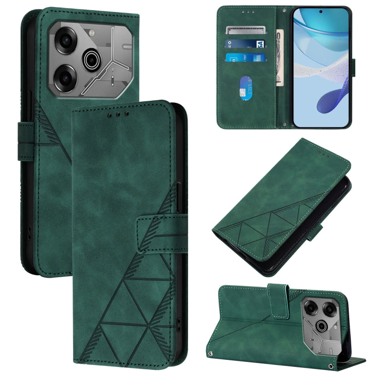 Crossbody 3D Embossed Flip Leather Phone Case, For Tecno Pova 6 Neo, For Tecno Pova 6 4G, For Tecno Camon 30 Pro 5G, For Tecno Camon 30 4G / 5G, For Tecno Pova 5 4G / LH7N, For Tecno Spark 10 5G / K18, For Tecno Spark 10C / K15Q                        ...