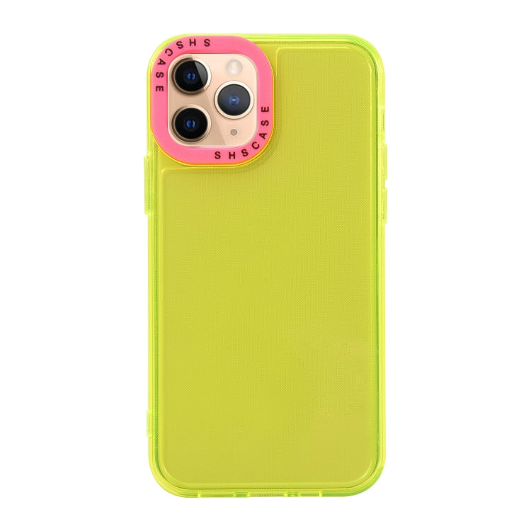 Color Contrast Lens Frame Transparent TPU Phone Case, For iPhone 11, For iPhone 11 Pro