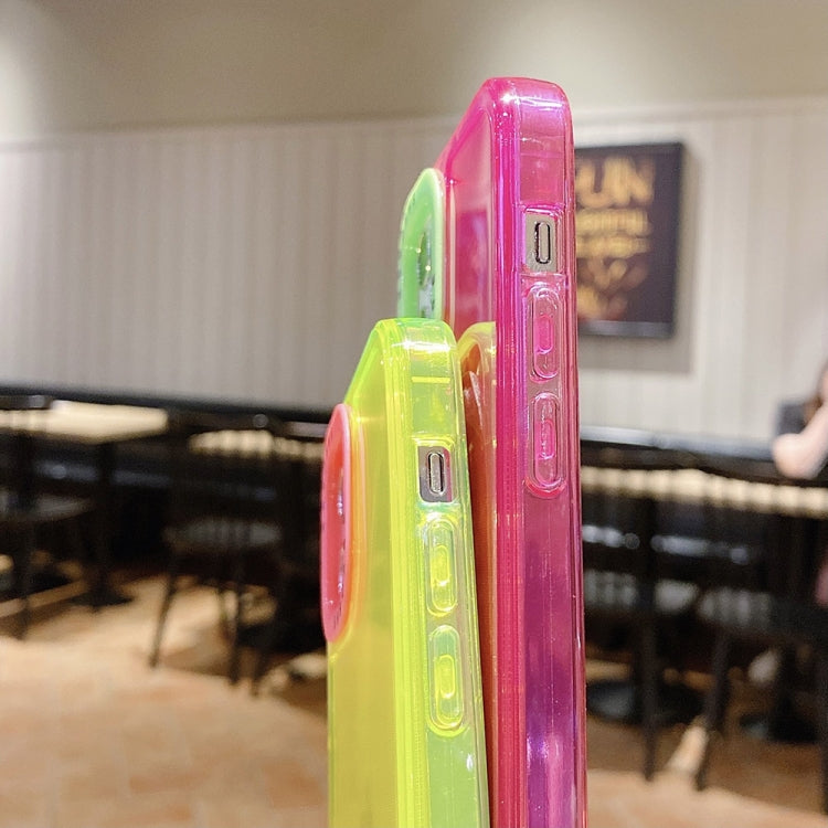 Color Contrast Lens Frame Transparent TPU Phone Case, For iPhone 11, For iPhone 11 Pro