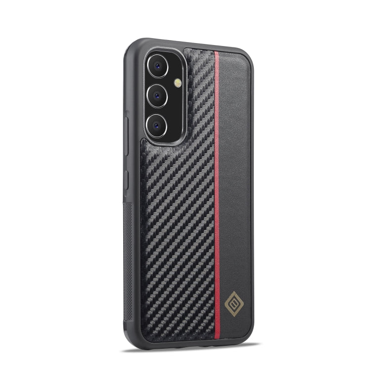 LC.IMEEKE 3 in 1 Carbon Fiber Texture Shockproof Phone Case, For Samsung Galaxy A24, For Samsung Galaxy A25 5G, For Samsung Galaxy S24 Ultra 5G, For Samsung Galaxy A15 5G, For Samsung Galaxy S24+ 5G, For Samsung Galaxy A34 5G, For Samsung Galaxy S24 5G...