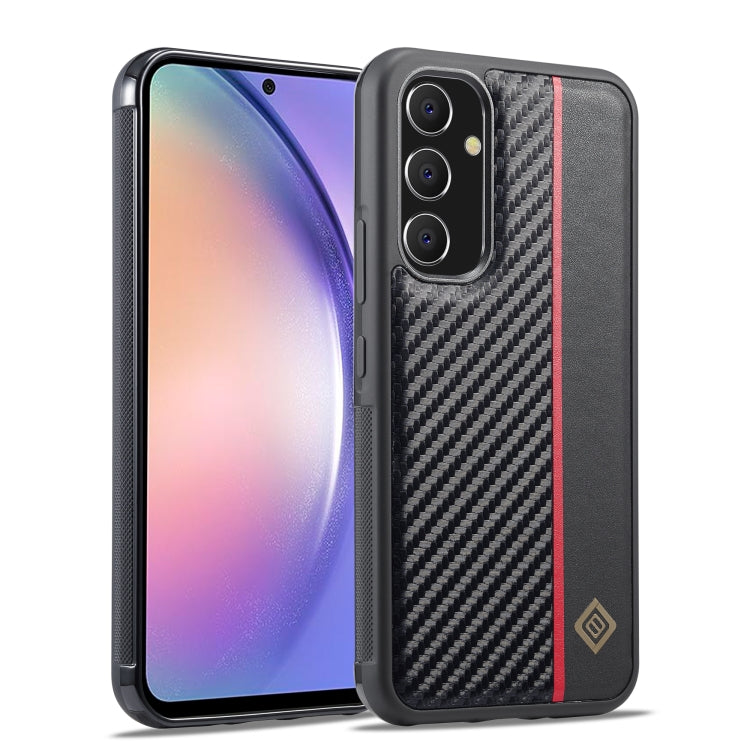 LC.IMEEKE 3 in 1 Carbon Fiber Texture Shockproof Phone Case, For Samsung Galaxy S24 Ultra 5G, For Samsung Galaxy A15 5G, For Samsung Galaxy A24, For Samsung Galaxy S24+ 5G, For Samsung Galaxy S24 5G, For Samsung Galaxy A23 4G/5G, For Samsung Galaxy A34...