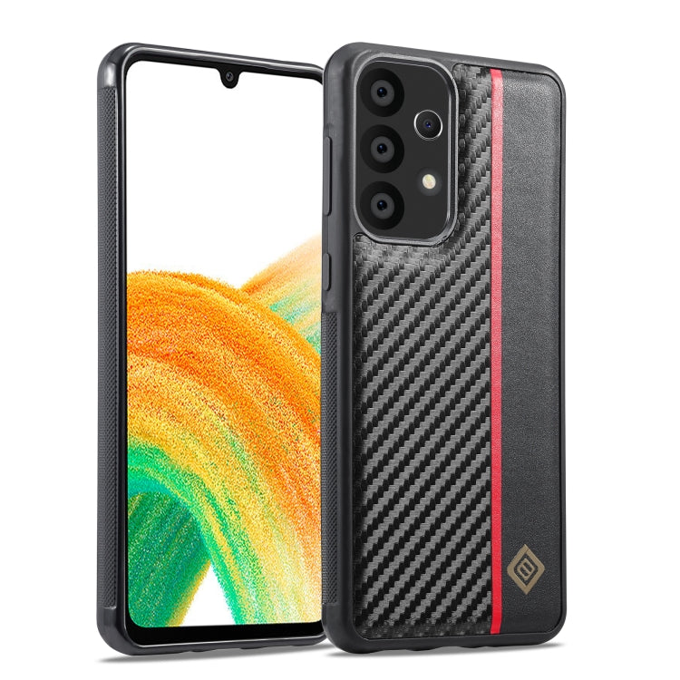 LC.IMEEKE 3 in 1 Carbon Fiber Texture Shockproof Phone Case, For Samsung Galaxy S24 Ultra 5G, For Samsung Galaxy A15 5G, For Samsung Galaxy A24, For Samsung Galaxy S24+ 5G, For Samsung Galaxy S24 5G, For Samsung Galaxy A23 4G/5G, For Samsung Galaxy A34...