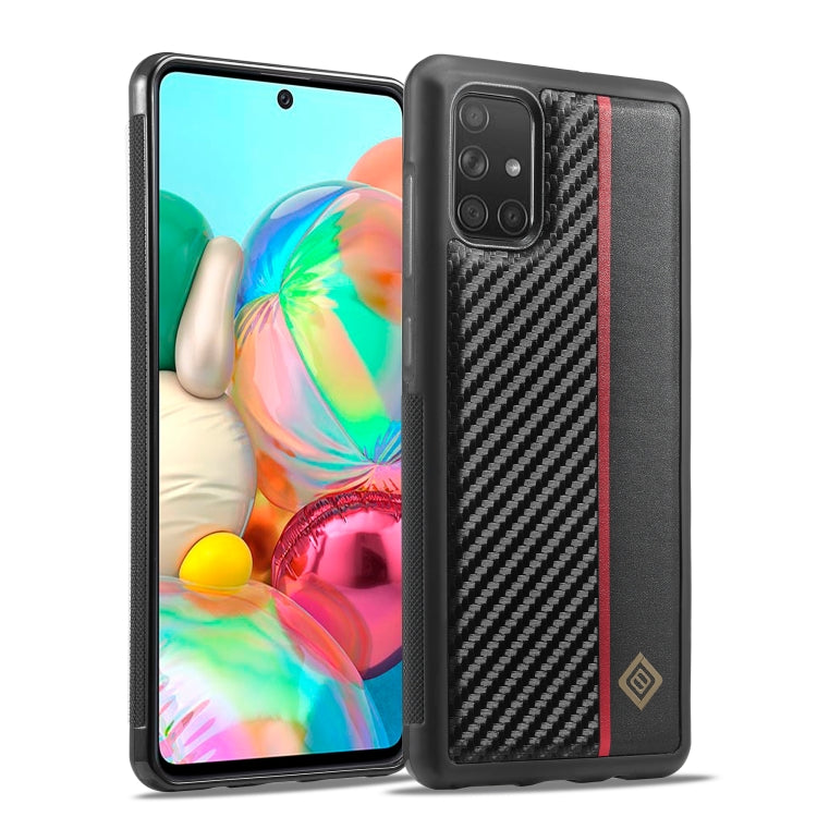 LC.IMEEKE 3 in 1 Carbon Fiber Texture Shockproof Phone Case, For Samsung Galaxy A24, For Samsung Galaxy A25 5G, For Samsung Galaxy S24 Ultra 5G, For Samsung Galaxy A15 5G, For Samsung Galaxy S24+ 5G, For Samsung Galaxy A34 5G, For Samsung Galaxy S24 5G...