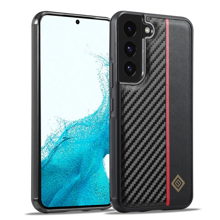 LC.IMEEKE 3 in 1 Carbon Fiber Texture Shockproof Phone Case, For Samsung Galaxy S24 Ultra 5G, For Samsung Galaxy A15 5G, For Samsung Galaxy A24, For Samsung Galaxy S24+ 5G, For Samsung Galaxy S24 5G, For Samsung Galaxy A23 4G/5G, For Samsung Galaxy A34...