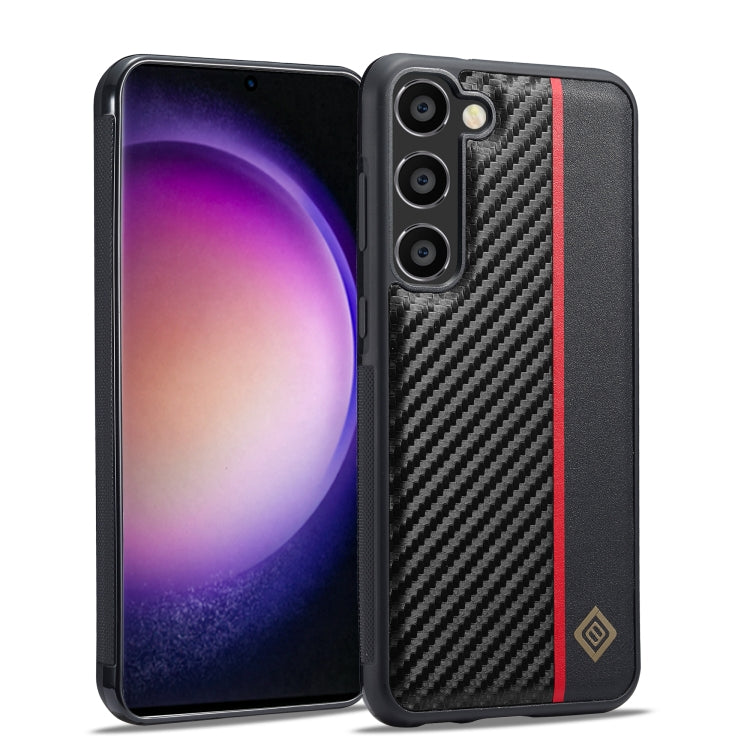 LC.IMEEKE 3 in 1 Carbon Fiber Texture Shockproof Phone Case, For Samsung Galaxy S24 Ultra 5G, For Samsung Galaxy A15 5G, For Samsung Galaxy A24, For Samsung Galaxy S24+ 5G, For Samsung Galaxy S24 5G, For Samsung Galaxy A23 4G/5G, For Samsung Galaxy A34...