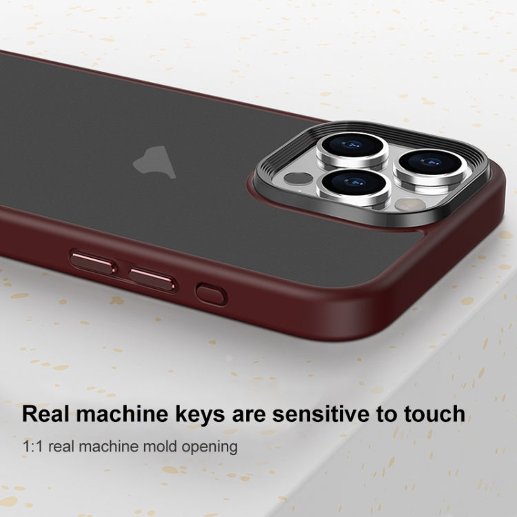 Brilliant Series Micro-frosted Anti-fingerprint PC Phone Case, For iPhone 15 Pro Max, For iPhone 15 Pro, For iPhone 15 Plus, For iPhone 15