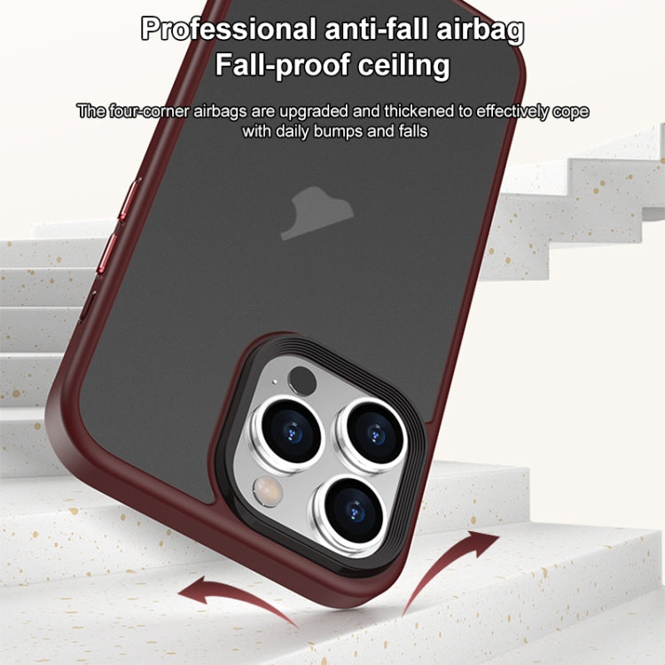 Brilliant Series Micro-frosted Anti-fingerprint PC Phone Case, For iPhone 15 Pro Max, For iPhone 15 Pro, For iPhone 15 Plus, For iPhone 15