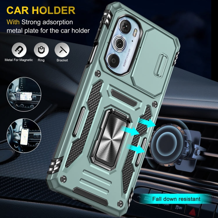 Armor PC + TPU Camera Shield Phone Case, Motorola Edge 30 Pro