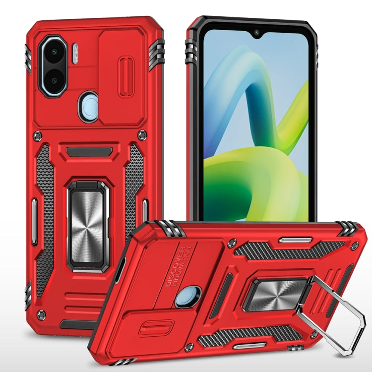 Armor PC + TPU Camera Shield Phone Case, For Xiaomi Redmi Note 12 Pro 5G Global, For Xiaomi Redmi Note 12 5G Global, For Xiaomi Redmi A1