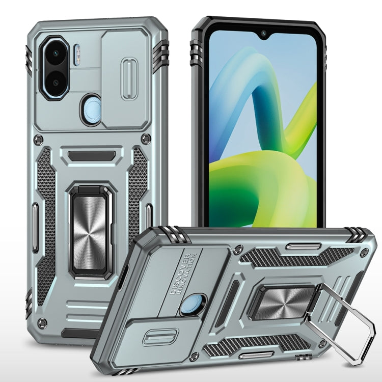 Armor PC + TPU Camera Shield Phone Case, For Xiaomi Redmi Note 12 Pro 5G Global, For Xiaomi Redmi Note 12 5G Global, For Xiaomi Redmi A1