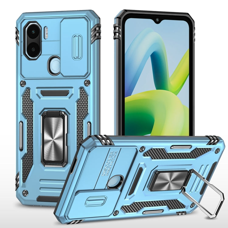 Armor PC + TPU Camera Shield Phone Case, For Xiaomi Redmi Note 12 Pro 5G Global, For Xiaomi Redmi Note 12 5G Global, For Xiaomi Redmi A1