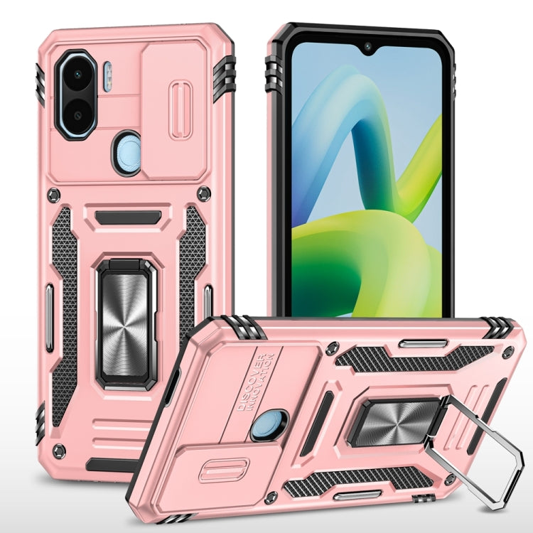 Armor PC + TPU Camera Shield Phone Case, For Xiaomi Redmi Note 12 Pro 5G Global, For Xiaomi Redmi Note 12 5G Global, For Xiaomi Redmi A1