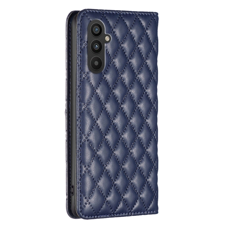Diamond Lattice Magnetic Leather Flip Phone Case, For Samsung Galaxy A25 5G, For Samsung Galaxy A55, For Samsung Galaxy A15, For Samsung Galaxy S24 Ultra 5G, For Samsung Galaxy A35, For Samsung Galaxy S24+ 5G, For Samsung Galaxy S23 FE 5G              ...