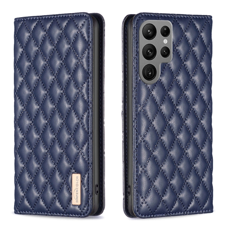 Diamond Lattice Magnetic Leather Flip Phone Case, For Samsung Galaxy A25 5G, For Samsung Galaxy A55, For Samsung Galaxy A15, For Samsung Galaxy S24 Ultra 5G, For Samsung Galaxy A35, For Samsung Galaxy S24+ 5G, For Samsung Galaxy S23 FE 5G              ...