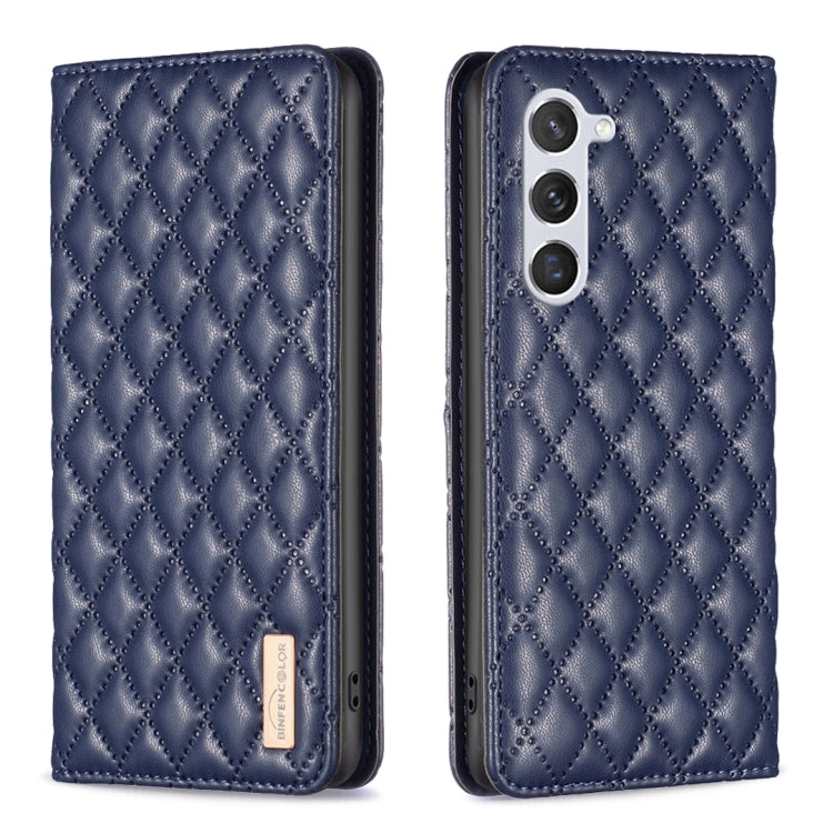 Diamond Lattice Magnetic Leather Flip Phone Case, For Samsung Galaxy S24 5G, For Samsung Galaxy A05s