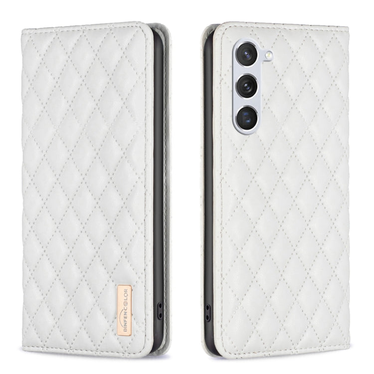 Diamond Lattice Magnetic Leather Flip Phone Case, For Samsung Galaxy S24 5G, For Samsung Galaxy A05s