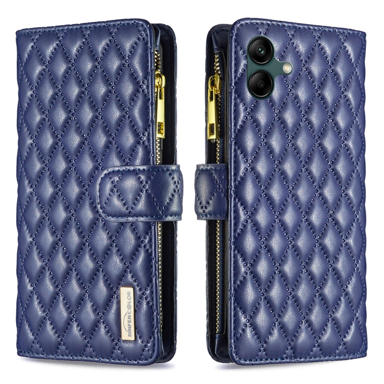Diamond Lattice Zipper Wallet Leather Flip Phone Case, For Samsung Galaxy S24 Ultra 5G, For Samsung Galaxy A35, For Samsung Galaxy A25 5G, For Samsung Galaxy A55, For Samsung Galaxy A15, For Samsung Galaxy S23 FE 5G, For Samsung Galaxy A05             ...