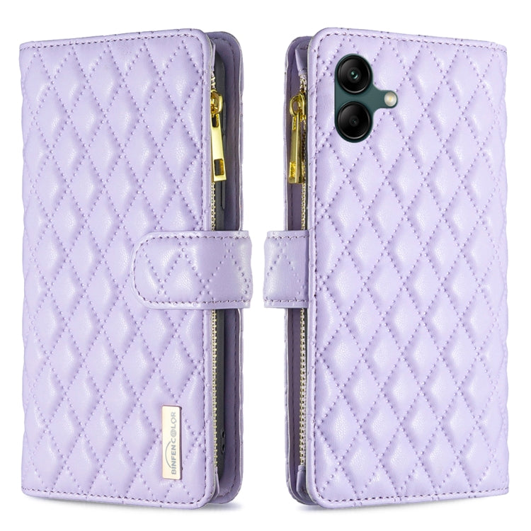 Diamond Lattice Zipper Wallet Leather Flip Phone Case, For Samsung Galaxy S24 Ultra 5G, For Samsung Galaxy A35, For Samsung Galaxy A25 5G, For Samsung Galaxy A55, For Samsung Galaxy A15, For Samsung Galaxy S23 FE 5G, For Samsung Galaxy A05             ...