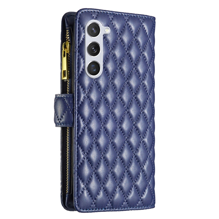 Diamond Lattice Zipper Wallet Leather Flip Phone Case, For Samsung Galaxy S24 5G, For Samsung Galaxy A05s