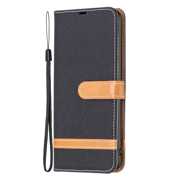 Color Block Denim Texture Leather Phone Case, For Samsung Galaxy S24+ 5G, For Samsung Galaxy S23 FE 5G, For Samsung Galaxy S24 5G