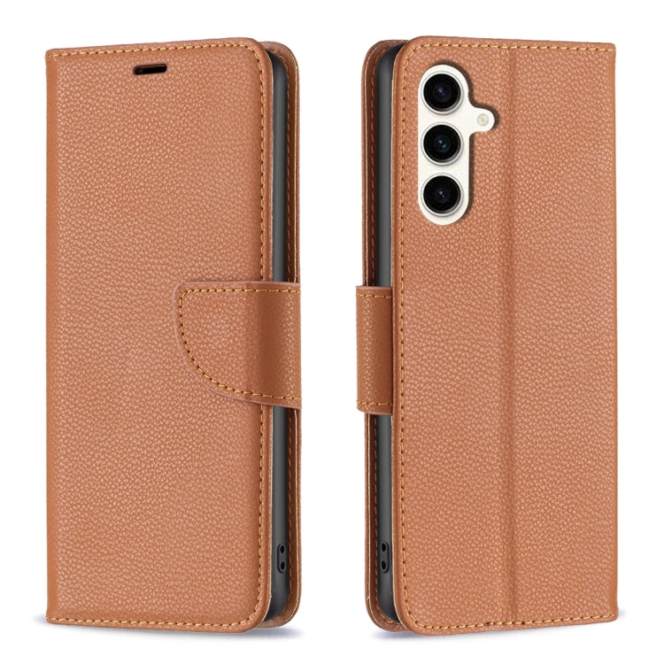 Litchi Texture Pure Color Flip Leather Phone Case, For Samsung Galaxy S23 FE 5G, For Samsung Galaxy S24 5G, For Samsung Galaxy A34 5G