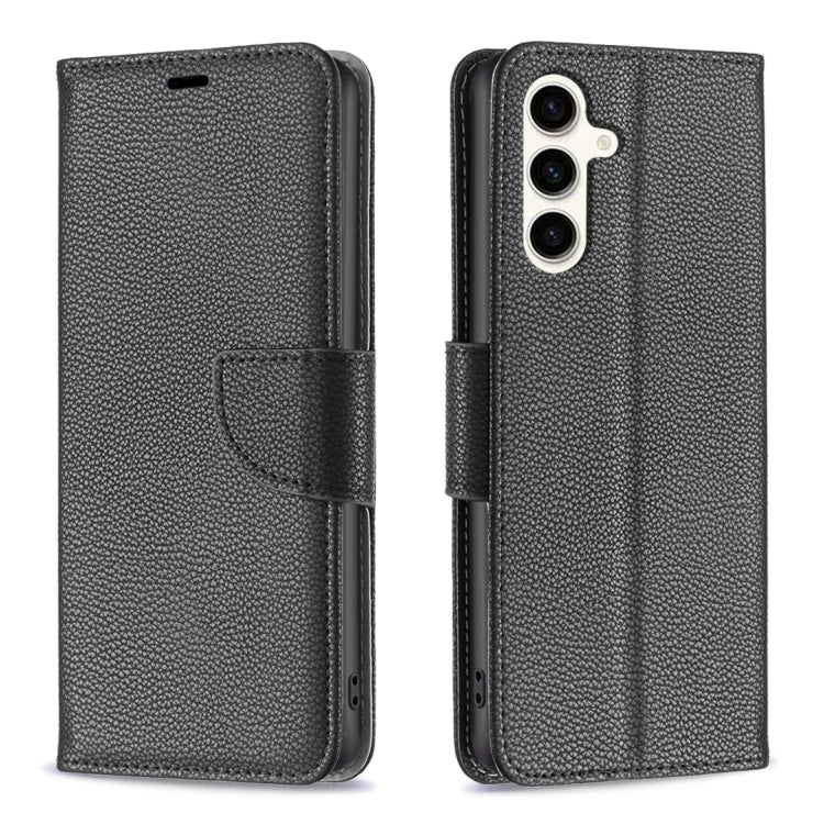 Litchi Texture Pure Color Flip Leather Phone Case, For Samsung Galaxy S23 FE 5G, For Samsung Galaxy S24 5G, For Samsung Galaxy A34 5G