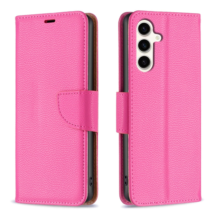 Litchi Texture Pure Color Flip Leather Phone Case, For Samsung Galaxy S23 FE 5G, For Samsung Galaxy S24 5G, For Samsung Galaxy A34 5G