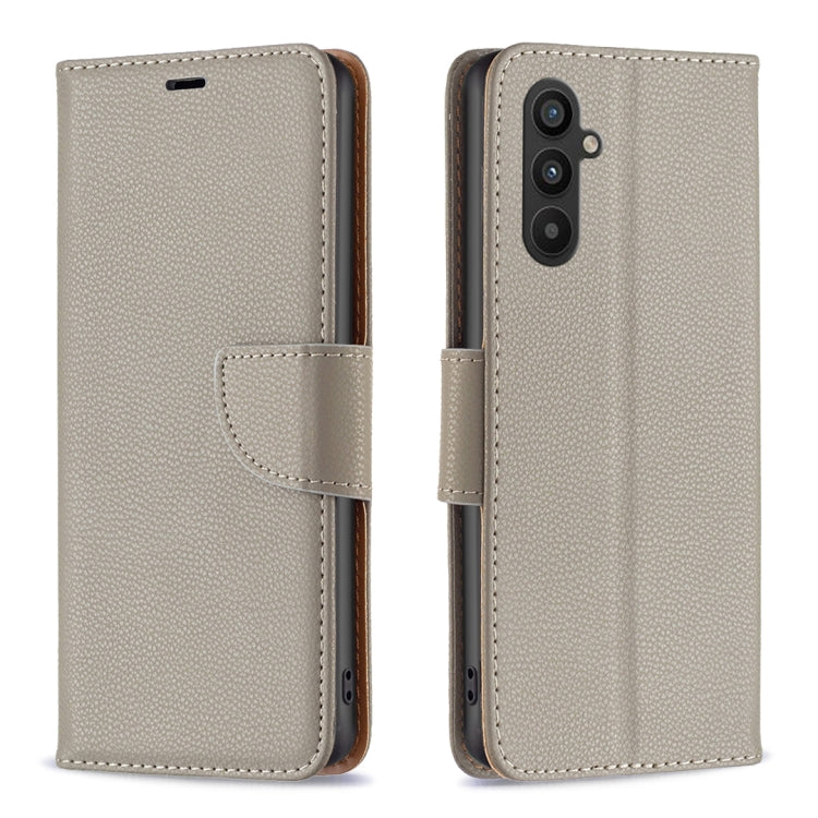 Litchi Texture Pure Color Flip Leather Phone Case, For Samsung Galaxy S23 FE 5G, For Samsung Galaxy S24 5G, For Samsung Galaxy A34 5G