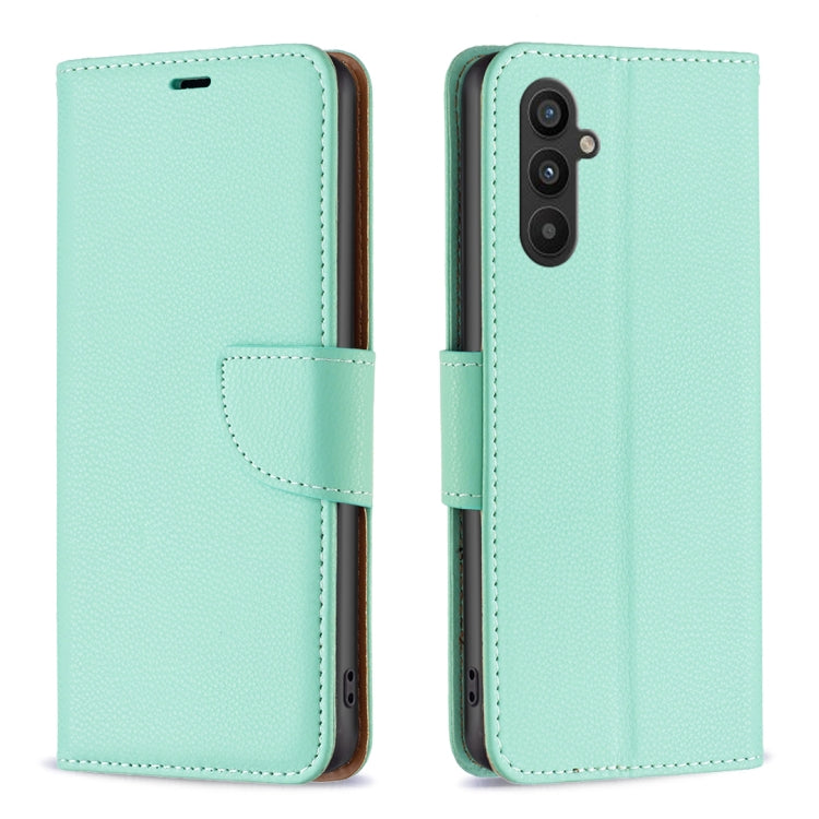 Litchi Texture Pure Color Flip Leather Phone Case, For Samsung Galaxy S23 FE 5G, For Samsung Galaxy S24 5G, For Samsung Galaxy A34 5G