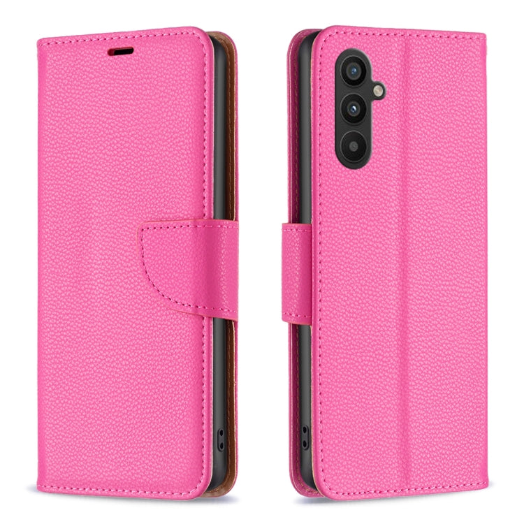 Litchi Texture Pure Color Flip Leather Phone Case, For Samsung Galaxy S24+ 5G, For Samsung Galaxy S24 5G, For Samsung Galaxy A34 5G