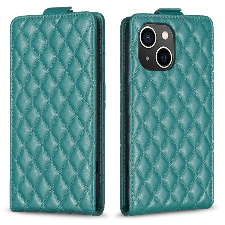 Diamond Lattice Vertical Flip Leather Phone Case, For iPhone 16 Pro Max, For iPhone 16 Pro, For iPhone 16 Plus, For iPhone 16, For iPhone 15 Pro Max, For iPhone 15 Pro, For iPhone 15 Plus, For iPhone 15