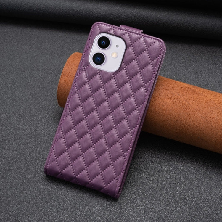 Diamond Lattice Vertical Flip Leather Phone Case, For iPhone 12 / 12 Pro, For iPhone 12 Pro Max, For iPhone 11 Pro Max, For iPhone 11, For iPhone 11 Pro, For iPhone X / XS, For iPhone XR, For iPhone XS Max