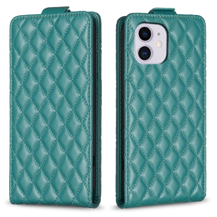 Diamond Lattice Vertical Flip Leather Phone Case, For iPhone 12 / 12 Pro, For iPhone 12 Pro Max, For iPhone 11 Pro Max, For iPhone 11, For iPhone 11 Pro, For iPhone X / XS, For iPhone XR, For iPhone XS Max
