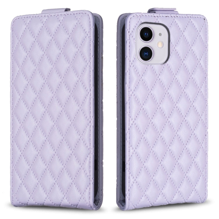 Diamond Lattice Vertical Flip Leather Phone Case, For iPhone 12 / 12 Pro, For iPhone 12 Pro Max, For iPhone 11 Pro Max, For iPhone 11, For iPhone 11 Pro, For iPhone X / XS, For iPhone XR, For iPhone XS Max