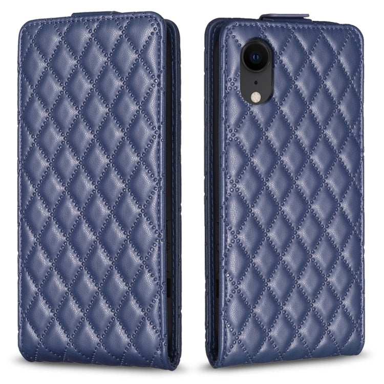 Diamond Lattice Vertical Flip Leather Phone Case, For iPhone 12 / 12 Pro, For iPhone 12 Pro Max, For iPhone 11 Pro Max, For iPhone 11, For iPhone 11 Pro, For iPhone X / XS, For iPhone XR, For iPhone XS Max