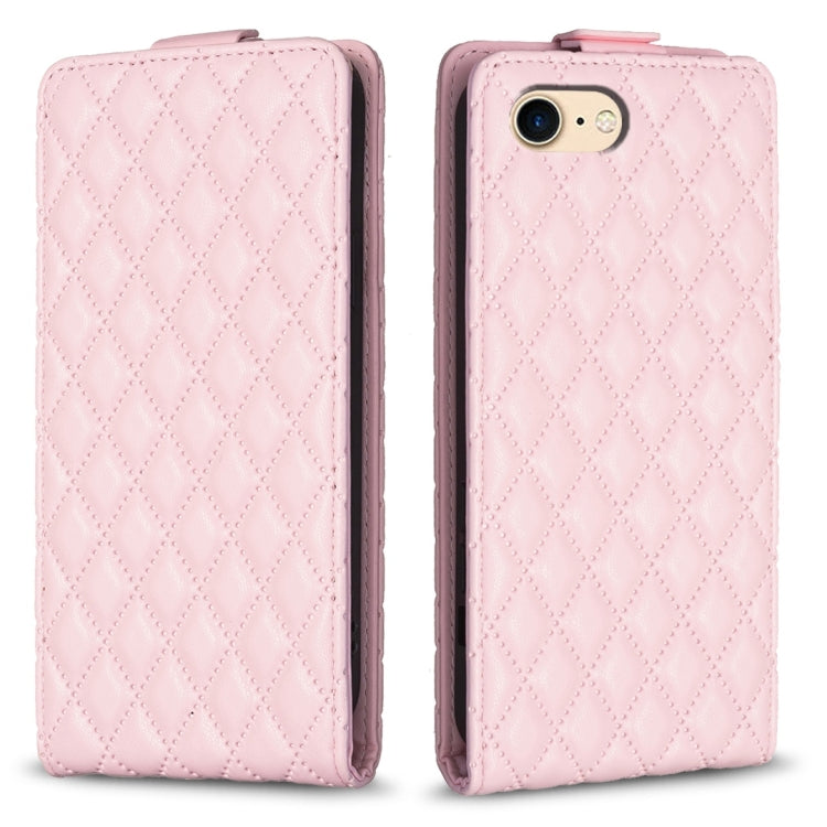 Diamond Lattice Vertical Flip Leather Phone Case, For iPhone 14 Plus, For iPhone 14, For iPhone 14 Pro, For iPhone 14 Pro Max, For iPhone SE 2022 / 2020 /7 / 8, For iPhone 13 Pro Max, For iPhone 13 Pro, For iPhone 13