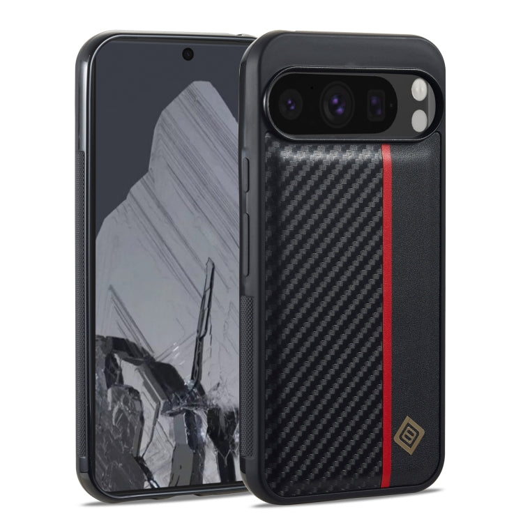 LC.IMEEKE 3 in 1 Carbon Fiber Texture Shockproof Phone Case, For Google Pixel 10 Pro XL, For Google Pixel 10 / 10 Pro, For Google Pixel 9a, For Google Pixel 9 Pro XL, For Google Pixel 9 / 9 Pro, For Google Pixel 8, For Google Pixel Fold                ...