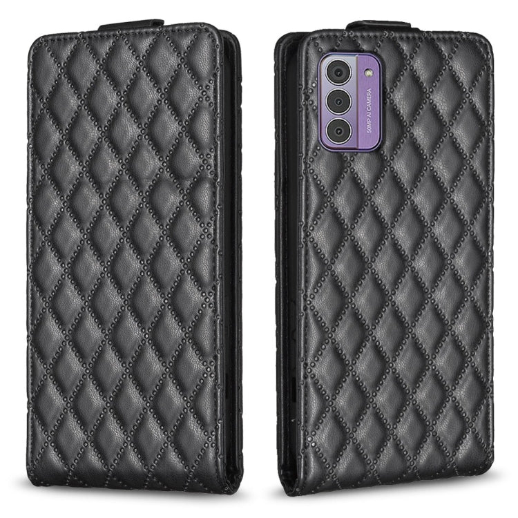 Diamond Lattice Vertical Flip Leather Phone Case, For Nokia G310, For Nokia G42 5G, For Nokia C110, For Nokia C22, For Nokia C12, For Nokia G22, For Nokia C32, For Nokia C02