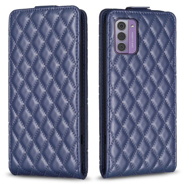 Diamond Lattice Vertical Flip Leather Phone Case, For Nokia G310, For Nokia G42 5G, For Nokia C110, For Nokia C22, For Nokia C12, For Nokia G22, For Nokia C32, For Nokia C02