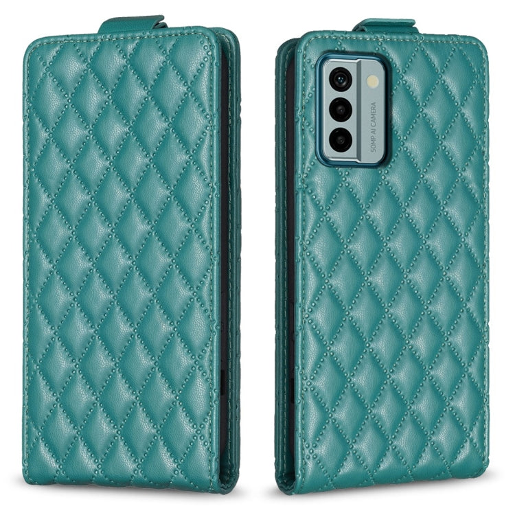 Diamond Lattice Vertical Flip Leather Phone Case, For Nokia G310, For Nokia G42 5G, For Nokia C110, For Nokia C22, For Nokia C12, For Nokia G22, For Nokia C32, For Nokia C02