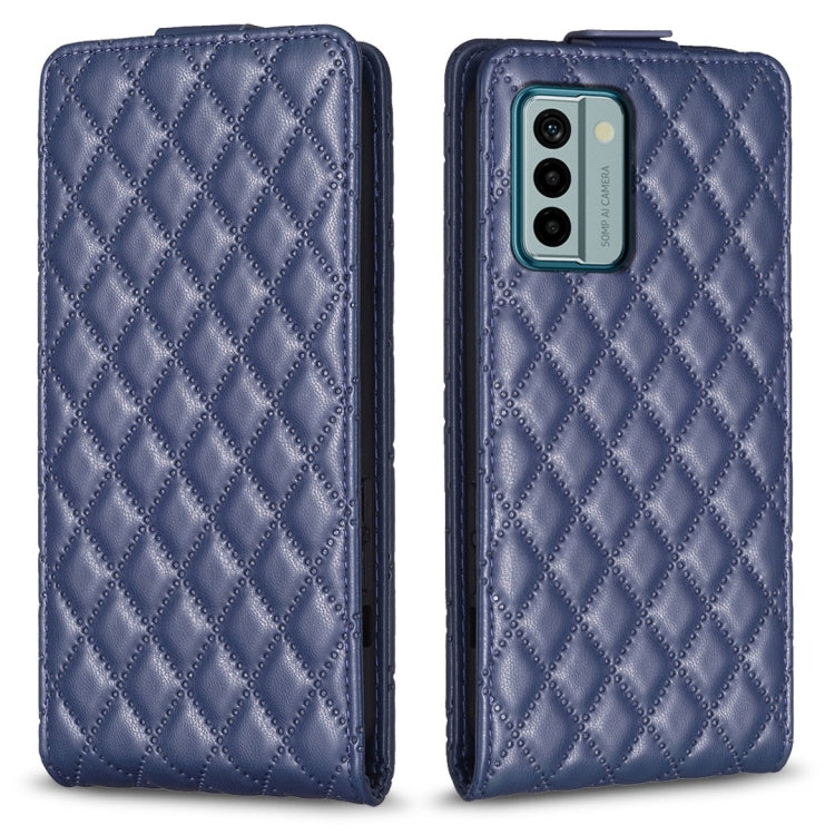 Diamond Lattice Vertical Flip Leather Phone Case, For Nokia G310, For Nokia G42 5G, For Nokia C110, For Nokia C22, For Nokia C12, For Nokia G22, For Nokia C32, For Nokia C02