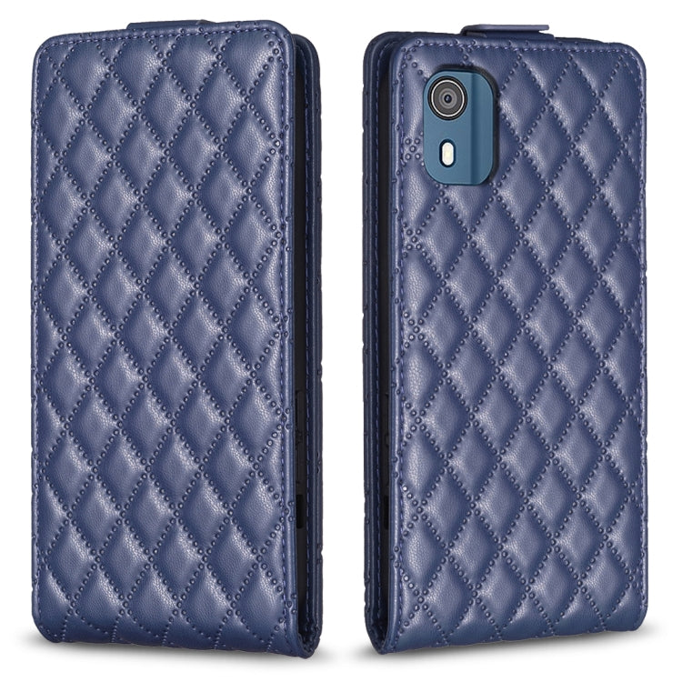 Diamond Lattice Vertical Flip Leather Phone Case, For Nokia G310, For Nokia G42 5G, For Nokia C110, For Nokia C22, For Nokia C12, For Nokia G22, For Nokia C32, For Nokia C02