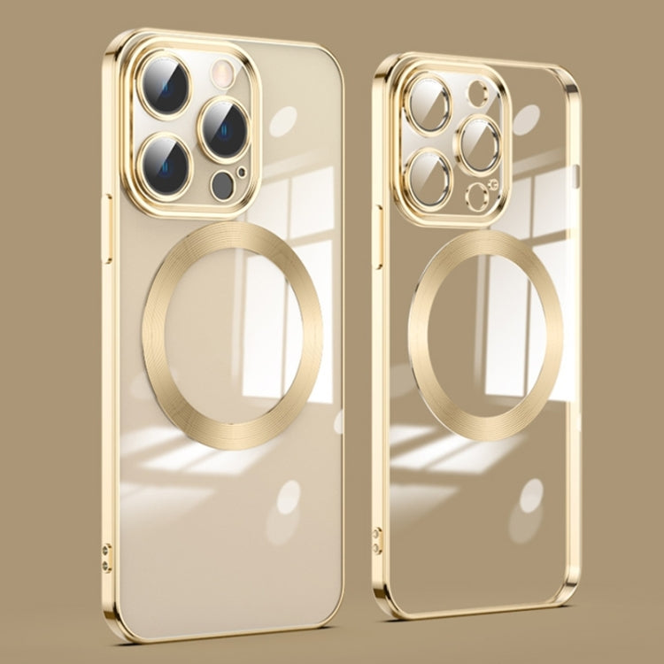 Lens Protector MagSafe Electroplated Phone Case, For iPhone 15 Pro Max, For iPhone 15 Pro, For iPhone 15 Plus, For iPhone 15