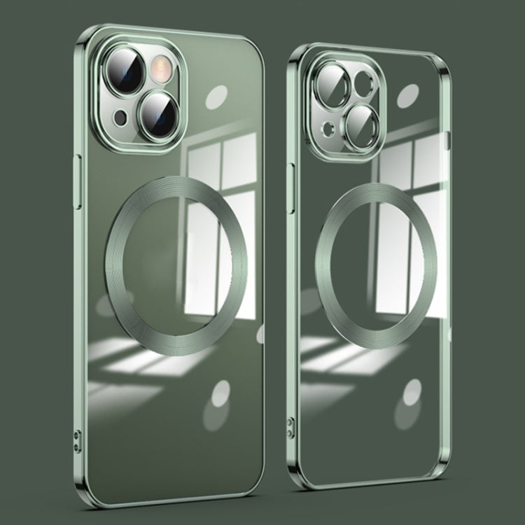 Lens Protector MagSafe Electroplated Phone Case, For iPhone 15 Pro Max, For iPhone 15 Pro, For iPhone 15 Plus, For iPhone 15