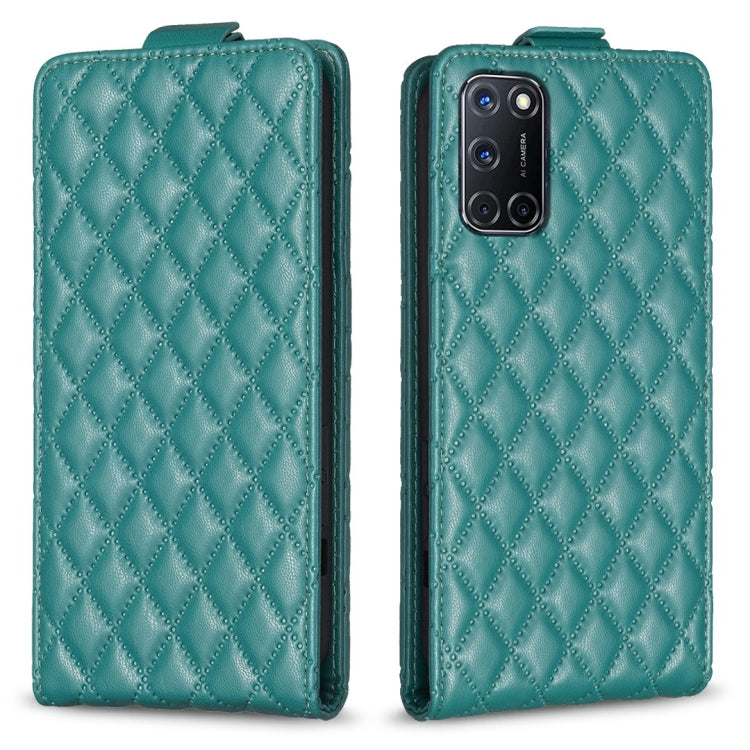 Diamond Lattice Vertical Flip Leather Phone Case, For OPPO A74 4G / F19 4G, For OPPO  A72 / A52 /A92