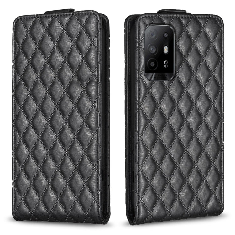 Diamond Lattice Vertical Flip Leather Phone Case, For OPPO Find X6 Pro, For OPPO Find X6, For OPPO A17, For OPPO A96 5G / Reno7 Z, For OPPO A16S / A54S / A55 5G, For OPPO A94 / Reno5 F / F19 Pro, For OPPO A94 5G / F19 Pro+                              ...